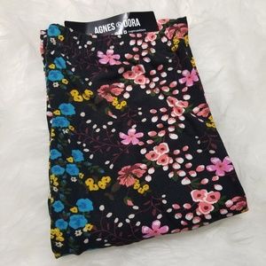 Agnes & Dora Leggings - Posie Processional - S/M